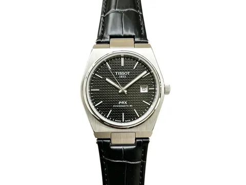Tissot - PRX Black Leather