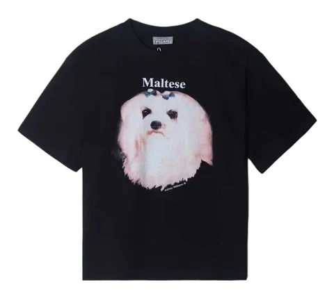 Ashley William Tee - Black Maltese