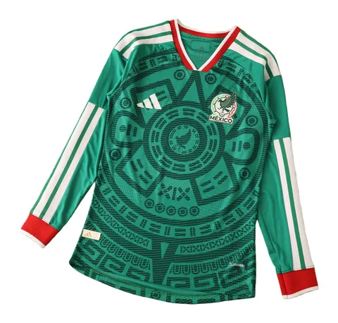 2026 FIFA World Cup Mexico home Long sleeved Player version