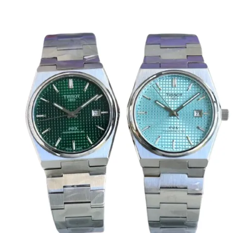 Tissot - PRX Green & Tiffany Blue
