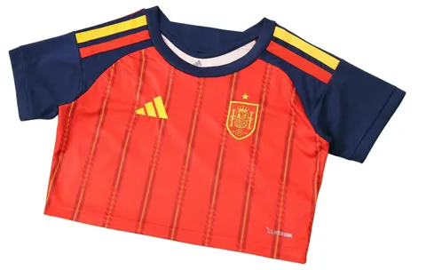 2026 FIFA World Cup Spain Home Cropped Jersey