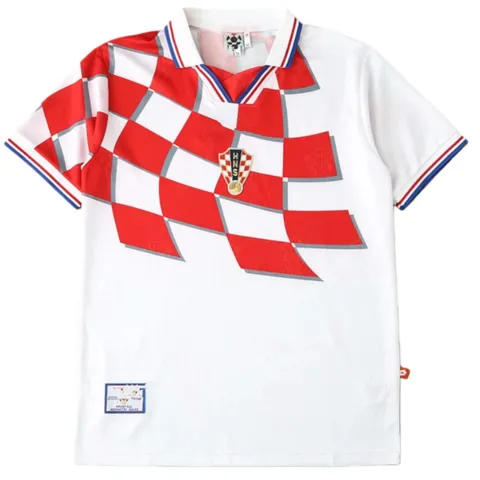 1998 season Croatia home retro Fan version