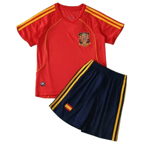 2008 season Spain home Kids kit