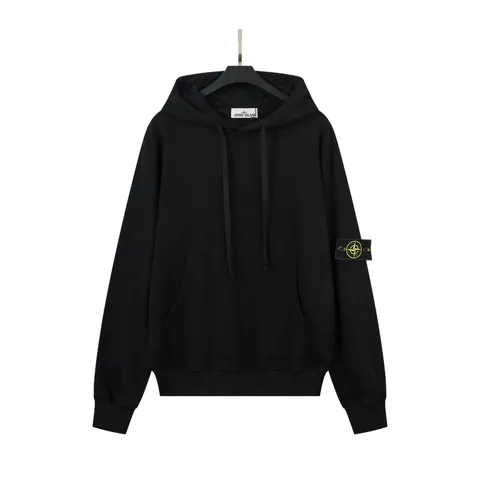 Stone Island Hoodie - Black Hoodie