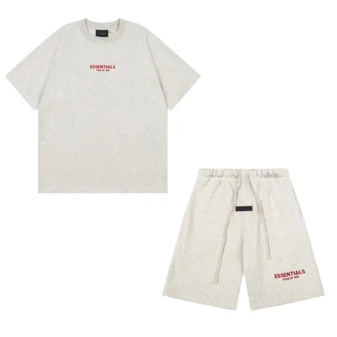 Essentials Set - Oatmeal Red Logo Set