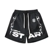 Hellstar Shorts - Black Star Print