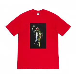 Supreme Tee - Red Photo Print