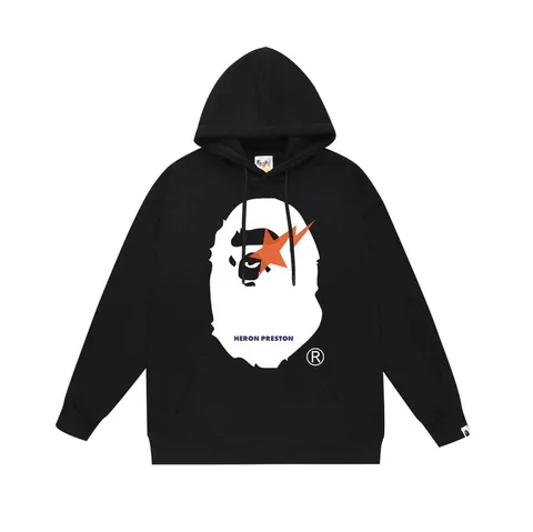 Bape Hoodie - Black Ape Head