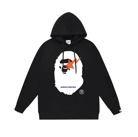 Bape Hoodie - Black Ape Head
