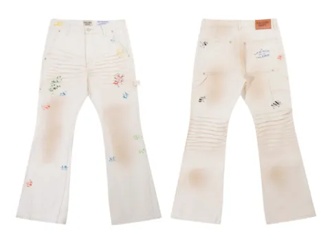 Gallery Dept Jeans - Cream Painted Carpenter