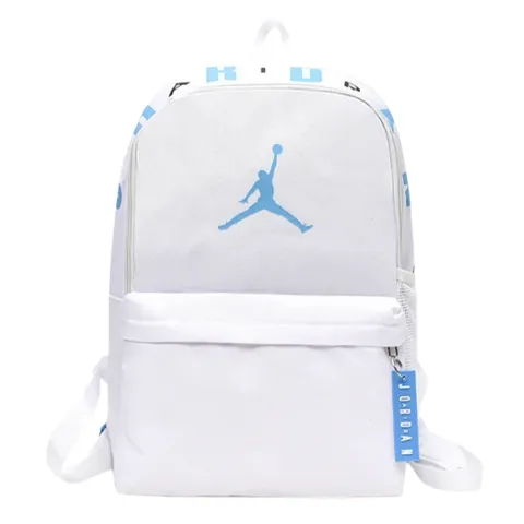 Air Jordan Bag - White & Blue Backpack