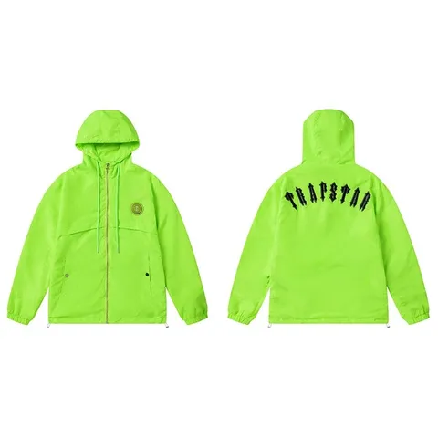 Trapstar Jacket - Lime Windbreaker