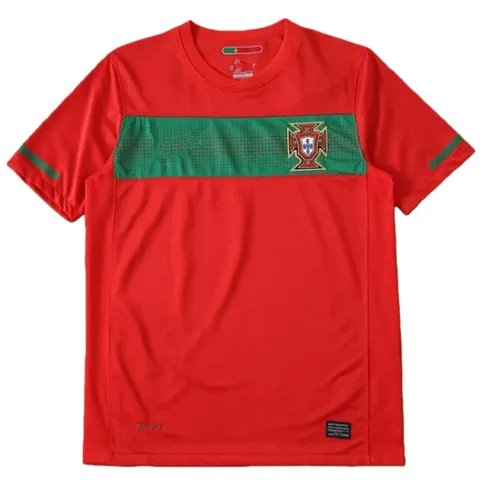 2010 season Portugal home retro Fan version