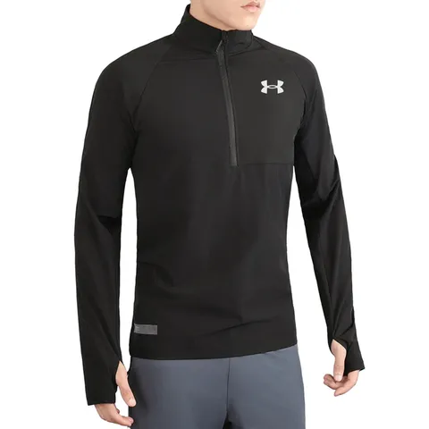 Under Armour Hoodie - Black Half-Zip