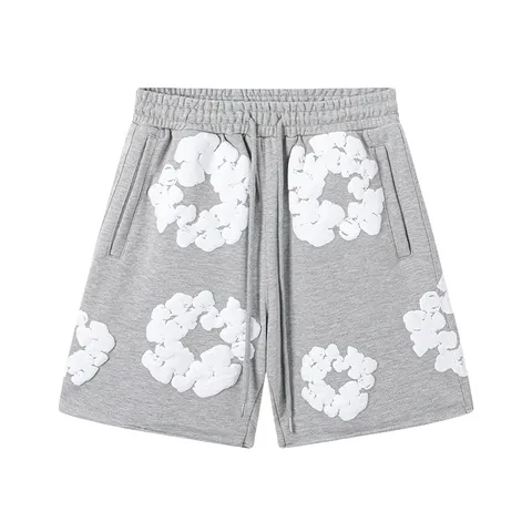 Denim Tears Shorts - Grey Wreath