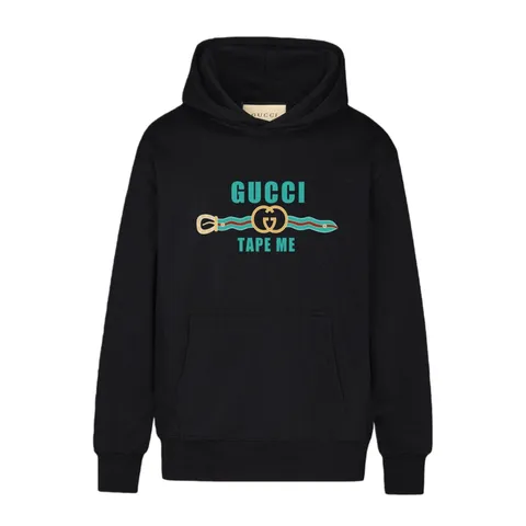 Gucci Hoodie - Black Tape Me
