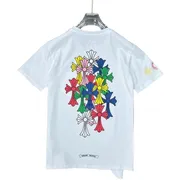 Chrome Hearts Tee - White Colour Cross