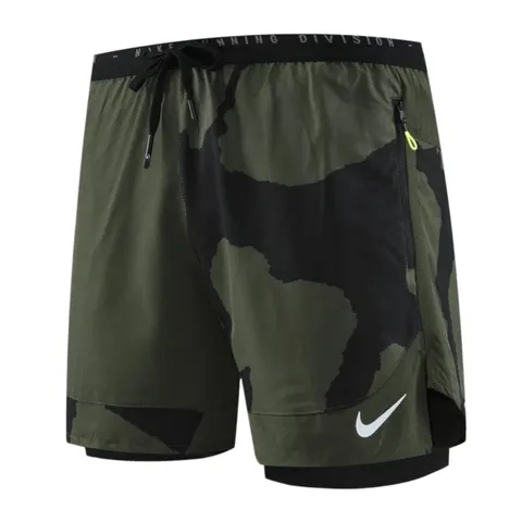 Nike Shorts - Olive Camo Running