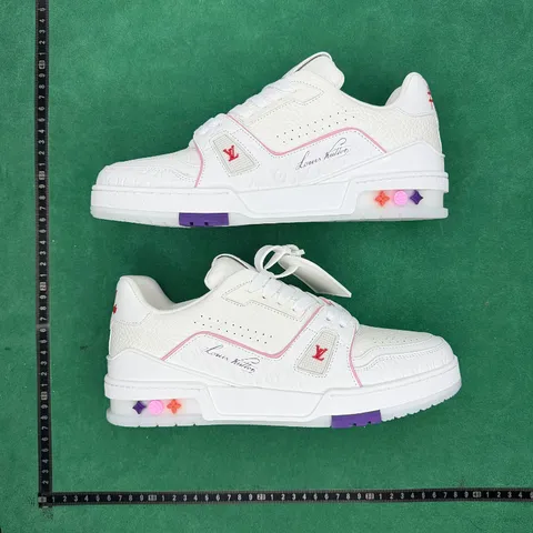 Louis Vuitton x Nigo Trainer FW25 - White Multicolour Trainer