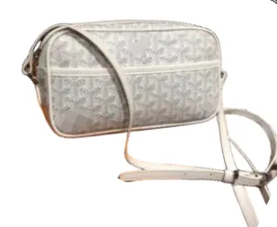 Goyard Bag - White Camera Bag
