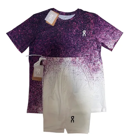On Running Set - Purple Print Set