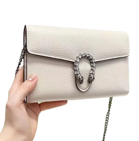 Gucci Bag - White Dionysus Chain