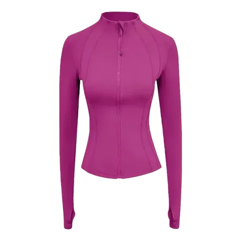 Alo Coat - Magenta Zip Jacket