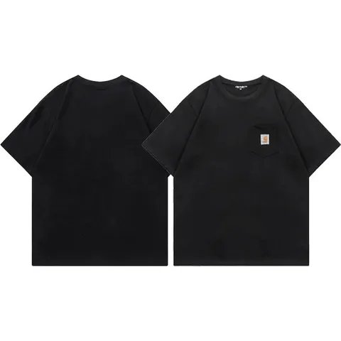 Carhartt Tee - Black Pocket Logo