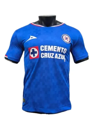 2526 Season Cross Blue Home Jersey Player Version