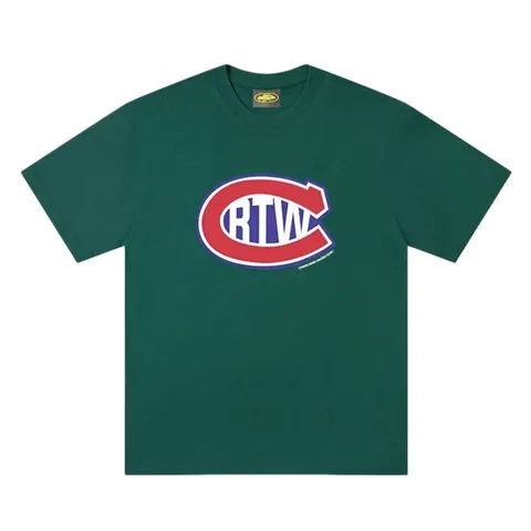 Corteiz Tee - Green RTW Logo