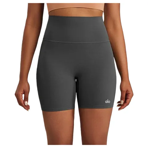 Alo Short - Charcoal Biker, Seamless