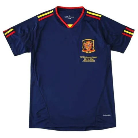 2010 season Spain away retro Fan version - Navy