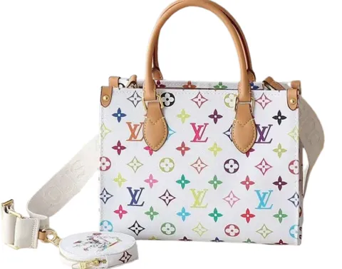 Louis Vuitton Bag - White Multicolore Tote
