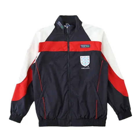 1998 England retro windbreaker - Navy, Red & White