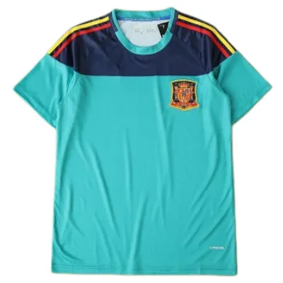 2010 season Spain goalkeeper retro Fan version - Aqua Goalkeeper