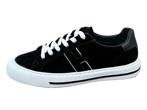 Hogan H691 - Black Suede