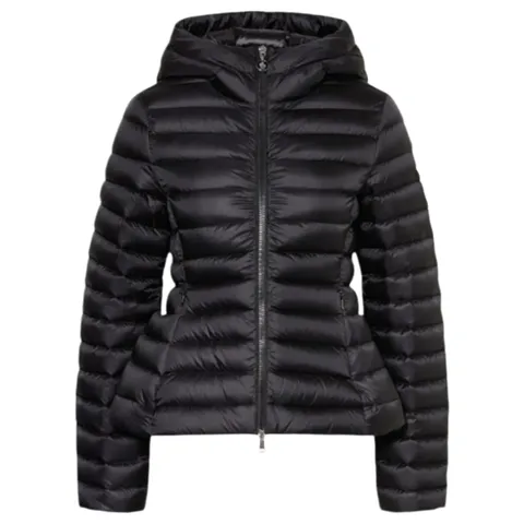Moncler Down Jacket - Black Fitted Hooded