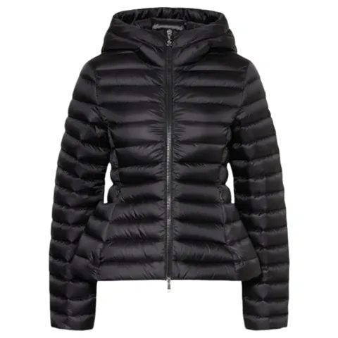 Moncler Down Jacket - Black Fitted Hooded