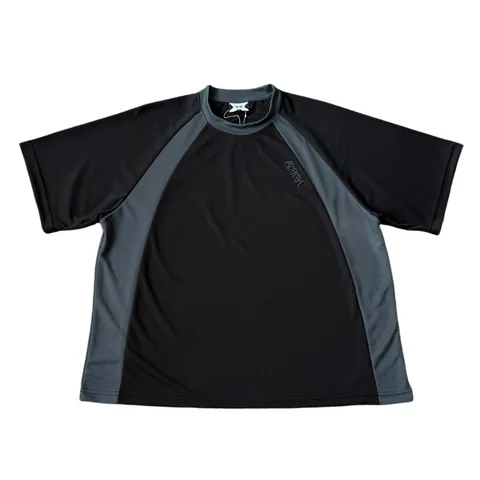 Mertra Tee - Black & Grey Panel