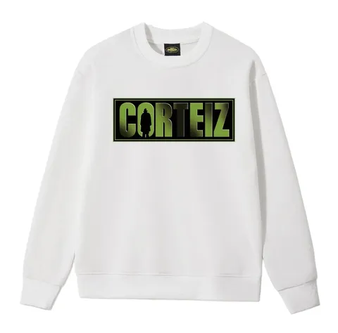 Corteiz Hoodie - White Camo Logo