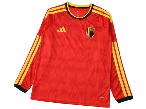 2026 FIFA World Cup Belgium home Long sleeved Fan version
