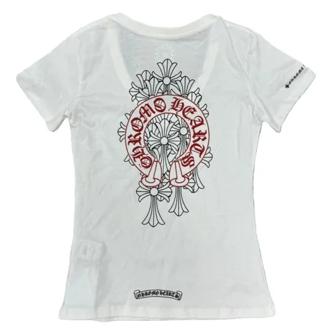 Chrome Hearts V-neck T-Shirt
