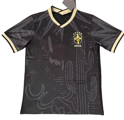 Football Jersey - Brazil Black