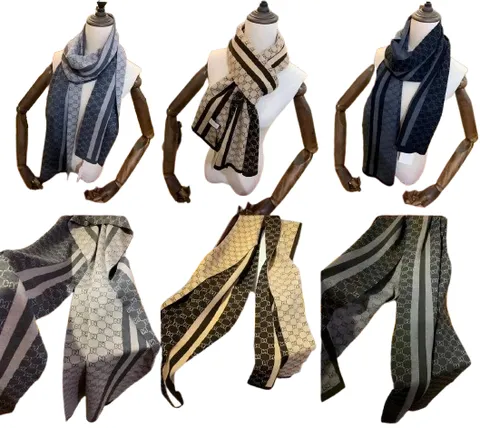 Brand Scarf - Scarf Multi-Colour