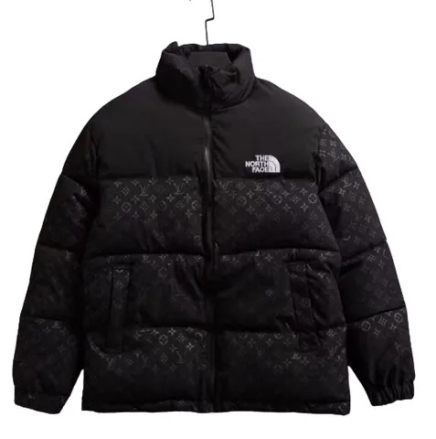 The North Face Quilted Jacket - Black Monogram Nuptse