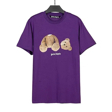 Palm Angels Tee - Purple Teddy Bear