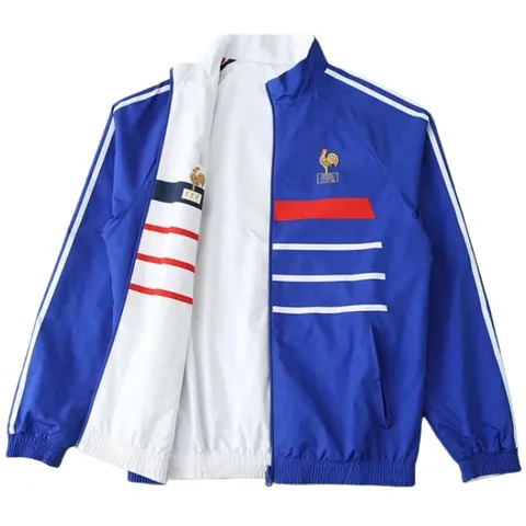 2425 France Wear on both sides windbreaker - Blue & White