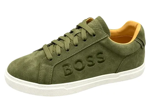 Boss Shoes - Olive Suede
