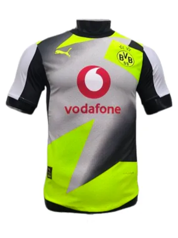 2526 Season Dortmund Away Player Version Jersey