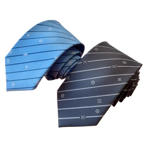 Louis Vuitton Tie - Blue Stripe Ties